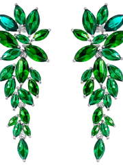 Серьги A64197i из Посеребренная бижутерия от Love Wedding Couture 1