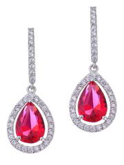 Серьги  A5874r из Посеребренная бижутерия от Love Wedding Couture 1