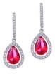 Серьги  A5874r из Посеребренная бижутерия от Love Wedding Couture 1
