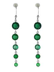 Серьги  GLE0353i из Посеребренная бижутерия от Love Wedding Couture 1