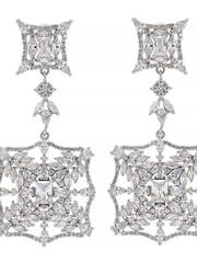 Серьги GLE4435 из Посеребренная бижутерия от Love Wedding Couture 1