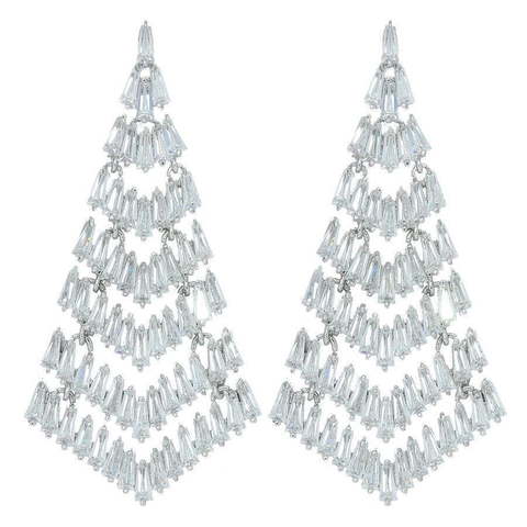 Серьги BE4459 из Посеребренная бижутерия от Love Wedding Couture 1