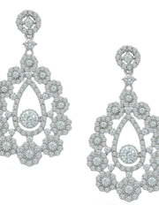 Серьги BE88106 из Посеребренная бижутерия от Love Wedding Couture 1