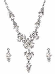 Комплект колье и серьги NB20 из Посеребренная бижутерия от Love Wedding Couture 1