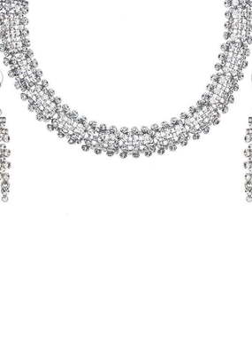 Комплект колье и серьги NB11 из Посеребренная бижутерия от Love Wedding Couture 1