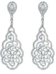 Серьги SE11397 из Посеребренная бижутерия от Love Wedding Couture 1