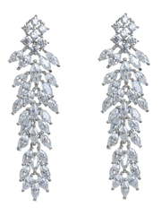 Серьги A8322 из Посеребренная бижутерия от Love Wedding Couture 1