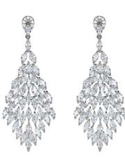 Серьги E2885 из Посеребренная бижутерия от Love Wedding Couture 1