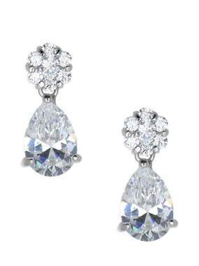 Серьги GLE0995 из Посеребренная бижутерия от Love Wedding Couture 1