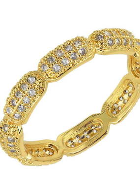 Помолвочное кольцо SJ03553g из Позолоченная бижутерия от Love Wedding Couture 1
