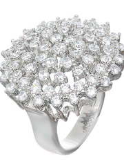 Помолвочное кольцо SJ10525 из Посеребренная бижутерия от Love Wedding Couture 1