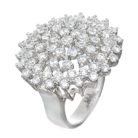 Помолвочное кольцо SJ10525 из Посеребренная бижутерия от Love Wedding Couture 1