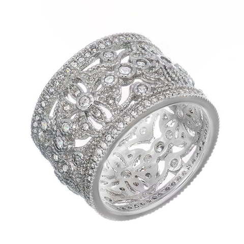 Помолвочное кольцо SJ20367 из Посеребренная бижутерия от Love Wedding Couture 1