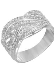 Помолвочное кольцо SJ13150 из Посеребренная бижутерия от Love Wedding Couture 1