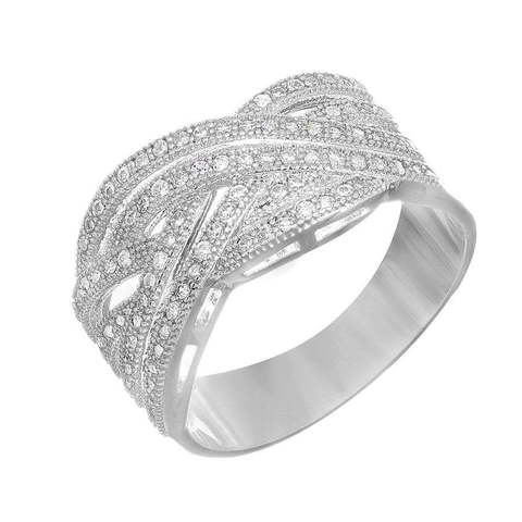 Помолвочное кольцо SJ13150 из Посеребренная бижутерия от Love Wedding Couture 1