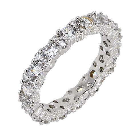 Помолвочное кольцо SJ14830 из Посеребренная бижутерия от Love Wedding Couture 1