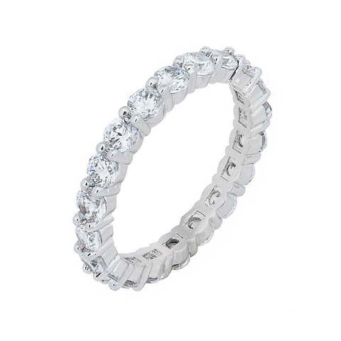 Помолвочное кольцо SJ08541 из Посеребренная бижутерия от Love Wedding Couture 1
