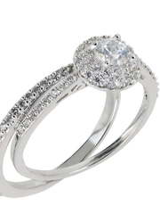 Помолвочное кольцо SJ15340 из Посеребренная бижутерия от Love Wedding Couture 1