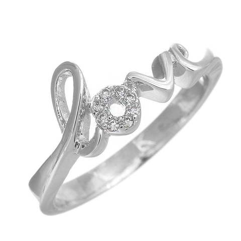 Помолвочное кольцо SJ19753 из Посеребренная бижутерия от Love Wedding Couture 1
