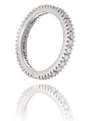 Помолвочное кольцо R10 из Посеребренная бижутерия от Love Wedding Couture 1