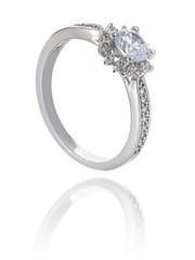 Помолвочное кольцо R12 из Посеребренная бижутерия от Love Wedding Couture 1