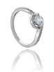 Помолвочное кольцо R15 из Посеребренная бижутерия от Love Wedding Couture 1