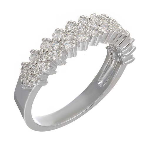 Помолвочное кольцо SJ12851 из Посеребренная бижутерия от Love Wedding Couture 1