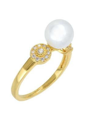Помолвочное кольцо SJ03756g из Позолоченная бижутерия от Love Wedding Couture 1