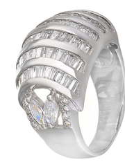 Помолвочное кольцо SJ02215 из Посеребренная бижутерия от Love Wedding Couture 1