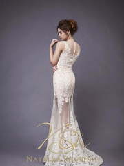 Свадебное платье Бэкки. Силуэт Рыбка. Цвет Белый / Молочный. Вид 2