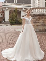 Свадебное платье Carol. Силуэт Пышное. Цвет Белый / Молочный. Вид 1