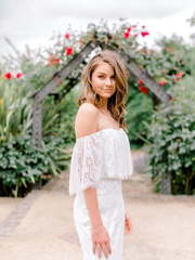 Современное свадебное платье в стиле бохо 1456. Силуэт Прямое. Цвет Белый / Молочный. Вид 2