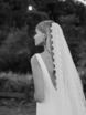 Свадебное платье по фигуре с декольте 4311. Силуэт Рыбка. Цвет Белый / Молочный. Вид 5