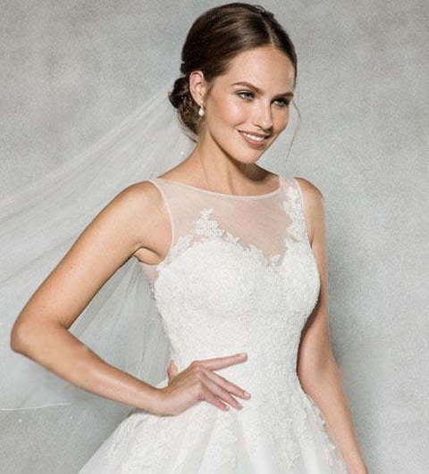 Короткое платье на свадьбу юбка пачка фатиновая 7320. Силуэт Пышное. Цвет Белый / Молочный. Вид 2