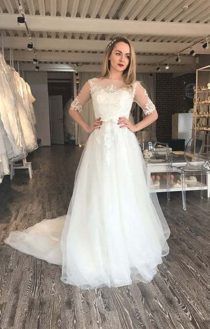 Свадебное Платье Шампань