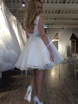 Короткое пышное свадебное платье Dolly. Силуэт Пышное. Цвет Белый / Молочный. Вид 2