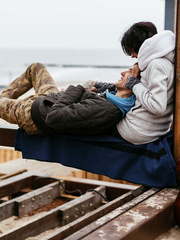 Фотоотчет Love Story: Маша и Женя от SHY FOX photo 1