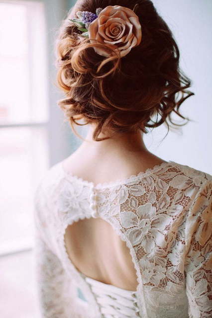 Высокие / Собранные, Пучок от Свадебный стилист Юлия Яковлева 2