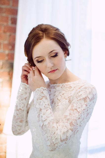 Высокие / Собранные, Пучок от Свадебный стилист Юлия Яковлева 3