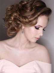 Высокие / Собранные, Пучок от Свадебный стилист Юлия Яковлева 2