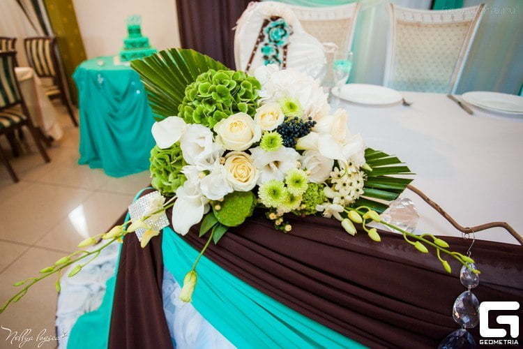 Классика, Тематический, Тиффани в Ресторан / Банкетный зал от Студия Декора и флористики Jul.i 5