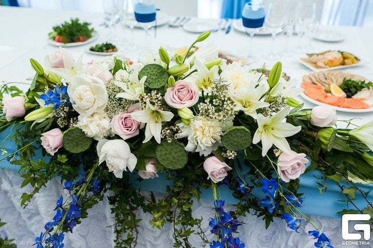 Классика, Тематический в Ресторан / Банкетный зал от Студия Декора и флористики Jul.i 4