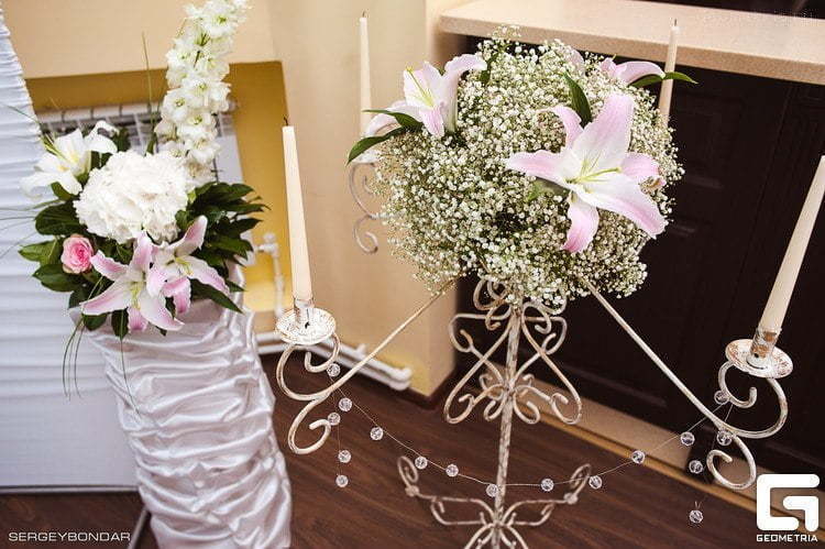 Классика в Выездная регистрация, Ресторан / Банкетный зал от Студия Декора и флористики Jul.i 4