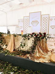 Президиум / Стол молодоженов в Классика от Студия Декора и флористики Jul.i 1