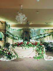 Президиум / Стол молодоженов в Классика, Тематический, Эко от Студия Декора и флористики Jul.i 2