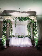 Президиум / Стол молодоженов в Классика, Эко от Студия Декора и флористики Jul.i 1