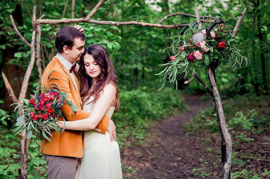 Весенняя / Летняя, Эко в Выездная регистрация, Природа от Студия декора и флористики il Fiore Decor 2