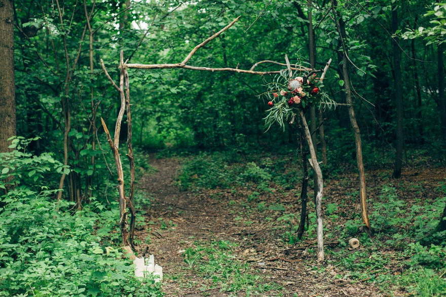 Весенняя / Летняя, Эко в Выездная регистрация, Природа от Студия декора и флористики il Fiore Decor 6