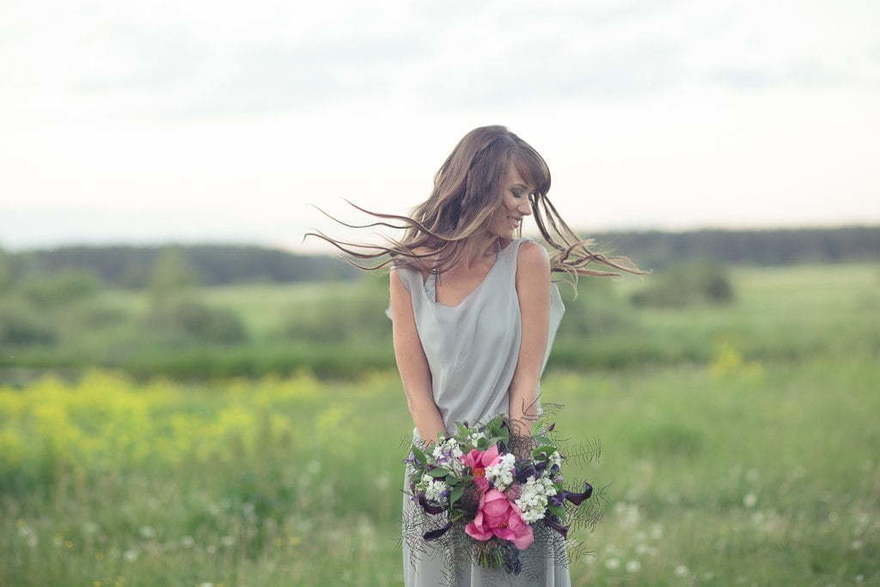 Классика, Бохо, Весенняя / Летняя в Выездная регистрация, Природа от Студия декора и флористики il Fiore Decor 7