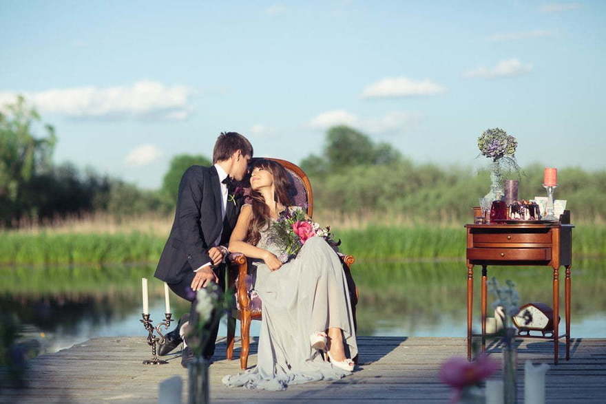 Классика, Бохо, Весенняя / Летняя в Выездная регистрация, Природа от Студия декора и флористики il Fiore Decor 8